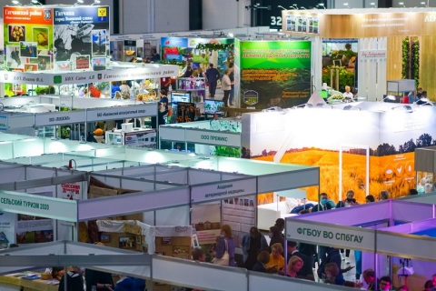 俄罗斯圣彼得堡农业展览会展会现场图片