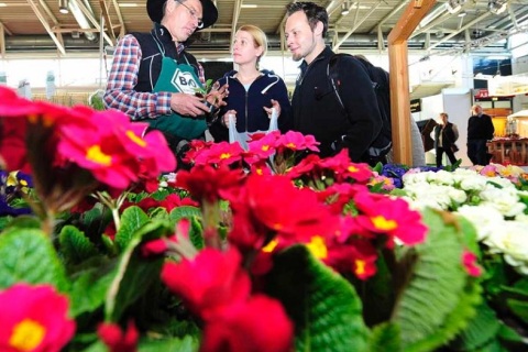 德国慕尼黑花卉园艺展览会展会现场图片