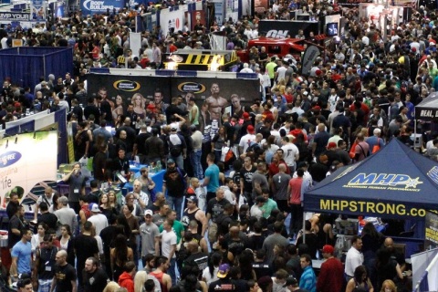 美国洛杉矶健身器材展览会展会现场图片