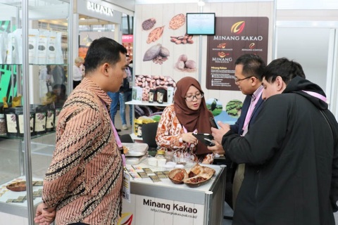 俄罗斯莫斯科咖啡和茶展览会展会现场图片