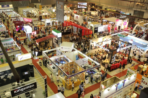 越南胡志明咖啡及甜品展览会展会现场图片