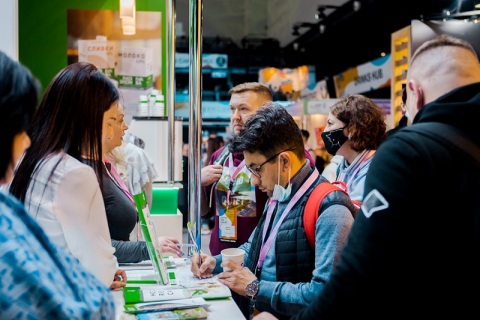 俄罗斯莫斯科咖啡和茶展览会展会现场图片