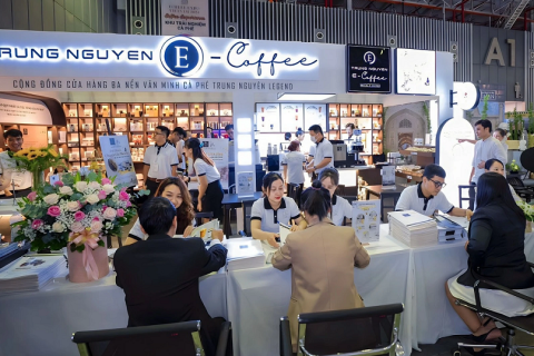 越南胡志明咖啡及甜品展览会展会现场图片