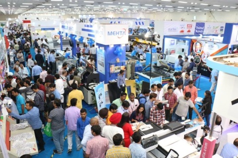 印度广告标识展览会展会现场图片