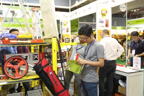 越南胡志明园林工具园艺展览会展会现场图片