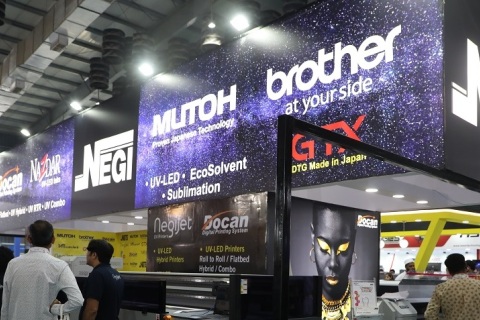 印度广告标识展览会展会现场图片