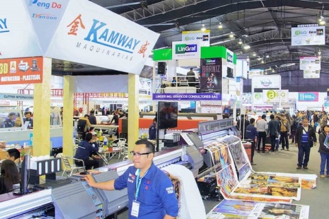 秘鲁利马广告展览会展会现场图片