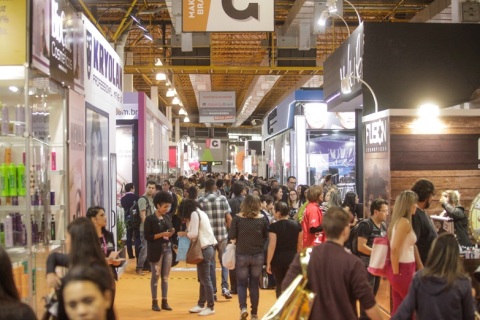 巴西圣保罗美容美发展展会现场图片