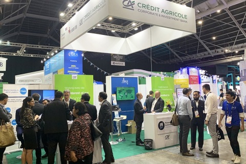 新加坡金融科技展展会现场图片