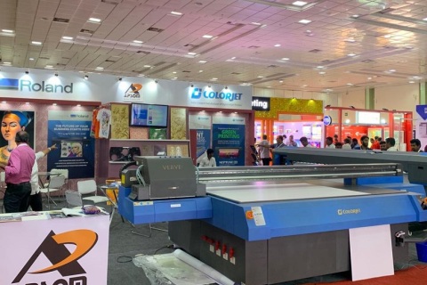 印度广告标识展览会展会现场图片