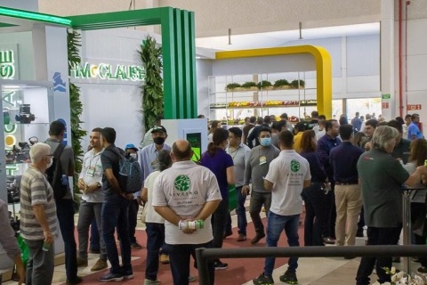 巴西圣保罗花卉园艺展览会展会现场图片