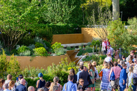 英国切尔西花展展会现场图片