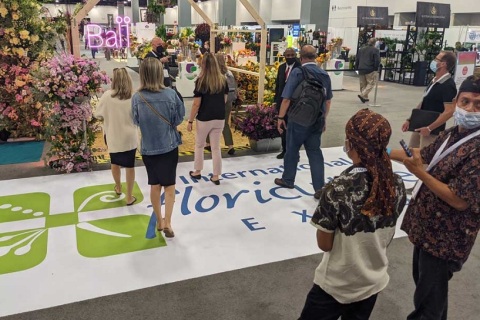 美国劳德代尔堡花卉园艺展览会展会现场图片