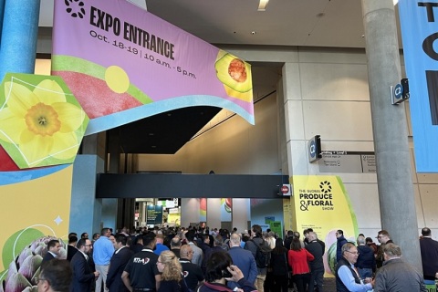 美国果蔬及花卉展览会展会现场图片