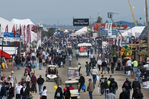 美国加利福尼亚农业机械展览会展会现场图片