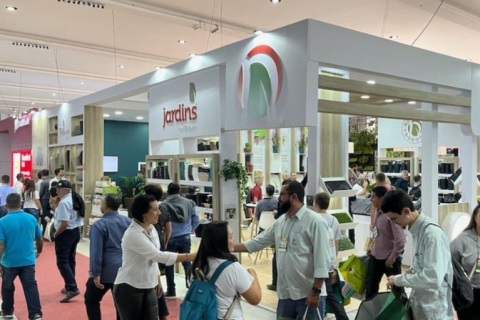 巴西圣保罗花卉园艺展览会展会现场图片