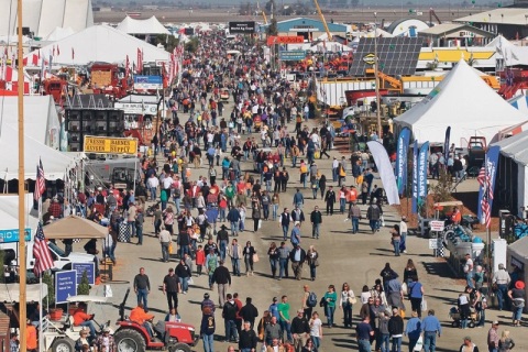 美国加利福尼亚农业机械展览会展会现场图片