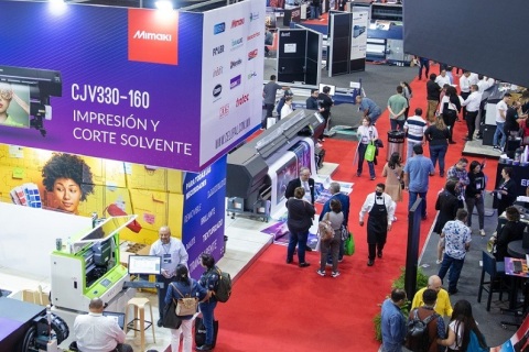 墨西哥北美印刷及广告标识展览会展会现场图片