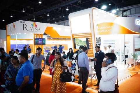 印度新德里旅游展览会展会现场图片