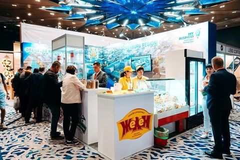 哈萨克斯坦食品饮料、食品配料展览会展会现场图片