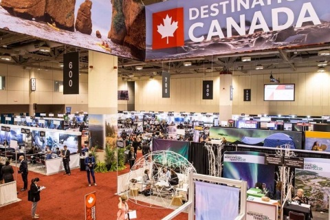 加拿大旅游交易会展会现场图片