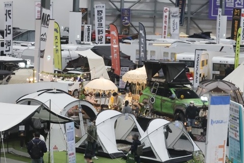 韩国户外休闲体育产业展览会展会现场图片