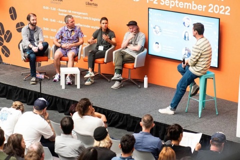 英国伦敦咖啡文化展览会展会现场图片