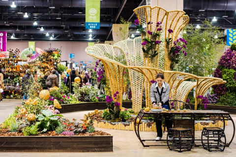 美国劳德代尔堡花卉园艺展览会展会现场图片