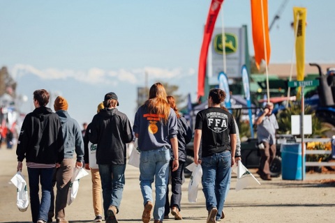 美国加利福尼亚农业机械展览会展会现场图片