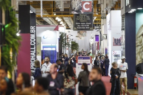 巴西圣保罗美容美发展展会现场图片