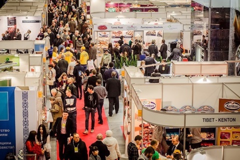 俄罗斯圣彼得堡食品展览会展会现场图片