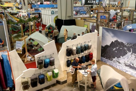 美国盐湖城滑雪用品展览会展会现场图片