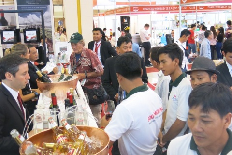 柬埔寨茶咖啡展览会展会现场图片