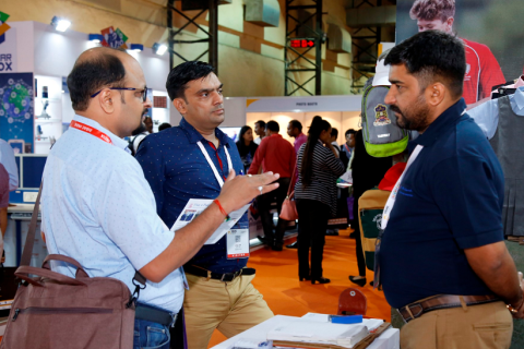 印度新德里教育装备展览会展会现场图片