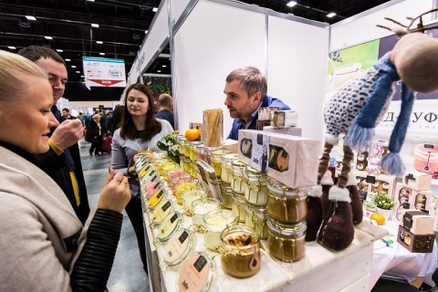 俄罗斯圣彼得堡食品展览会展会现场图片