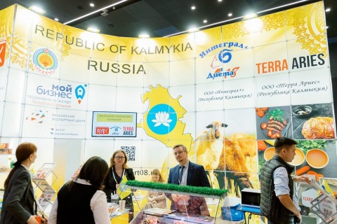 俄罗斯圣彼得堡食品展览会展会现场图片