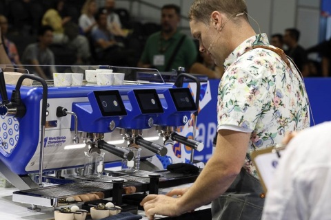 意大利米兰咖啡世界博览会WBC展会现场图片