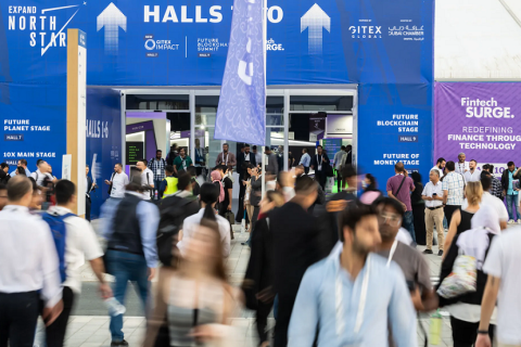 中东迪拜金融展-迪拜金融科技节展会现场图片
