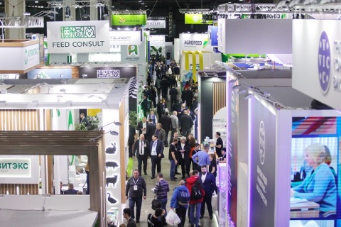 俄罗斯莫斯科畜牧养殖展览会展会现场图片