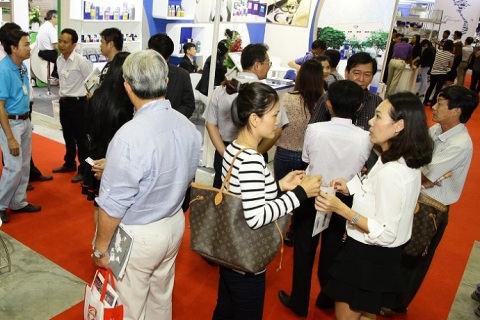 越南胡志明家禽畜牧产业展览会展会现场图片