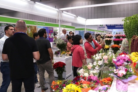 泰国果蔬及花卉园艺展览会展会现场图片