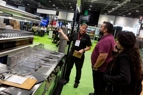 英国伦敦餐饮外卖展览会展会现场图片