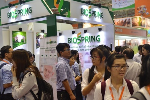 越南胡志明家禽畜牧产业展览会展会现场图片