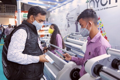 印度广告标识展览会展会现场图片