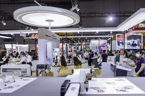 上海国际数字印花展览会展会现场图片