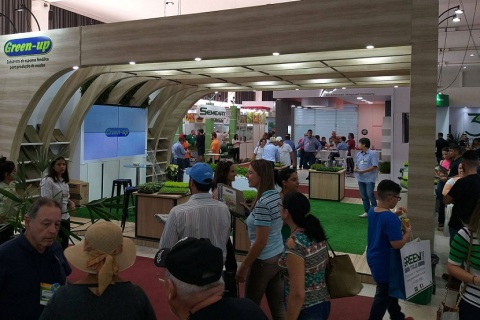 巴西圣保罗花卉园艺展览会展会现场图片