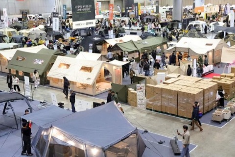 韩国户外休闲体育产业展览会展会现场图片