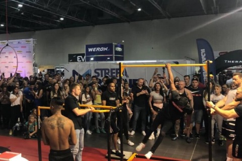 美国洛杉矶健身器材展览会展会现场图片