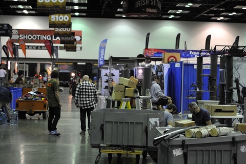 美国狩猎及户外用品展览会展会现场图片