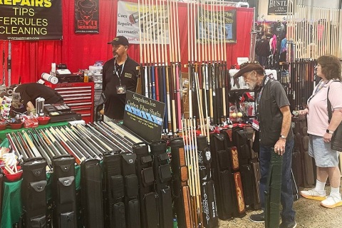 美国费城台球展览会展会现场图片